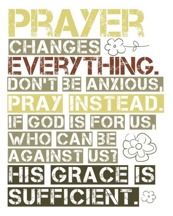 prayer and grace