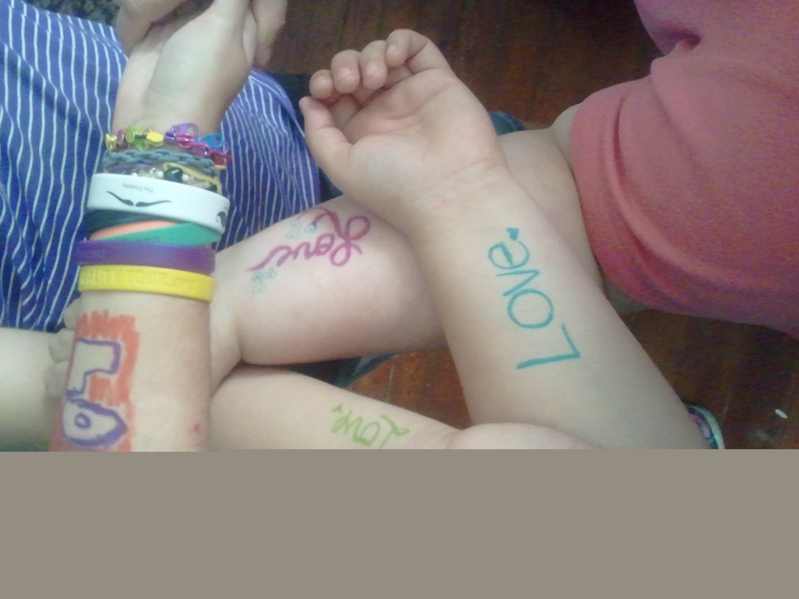 my girls and I on my 40th birthday - To Write Love On Her Arms